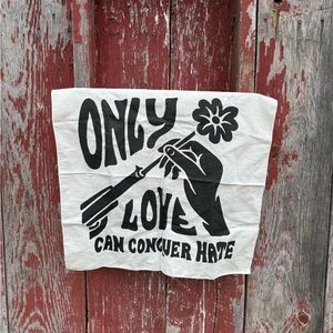 Black and White Graphic Cloth